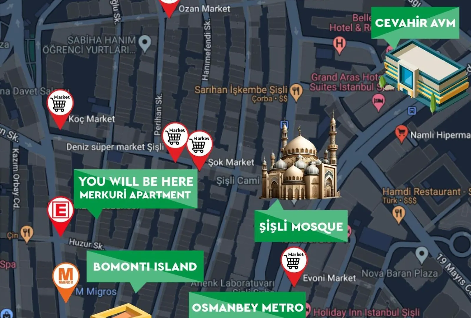 Merkuri Apartments Istambul